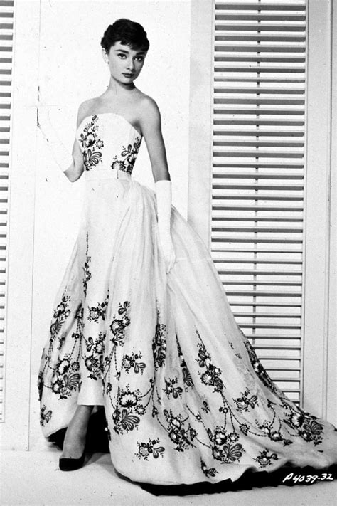 audrey hepburn gown